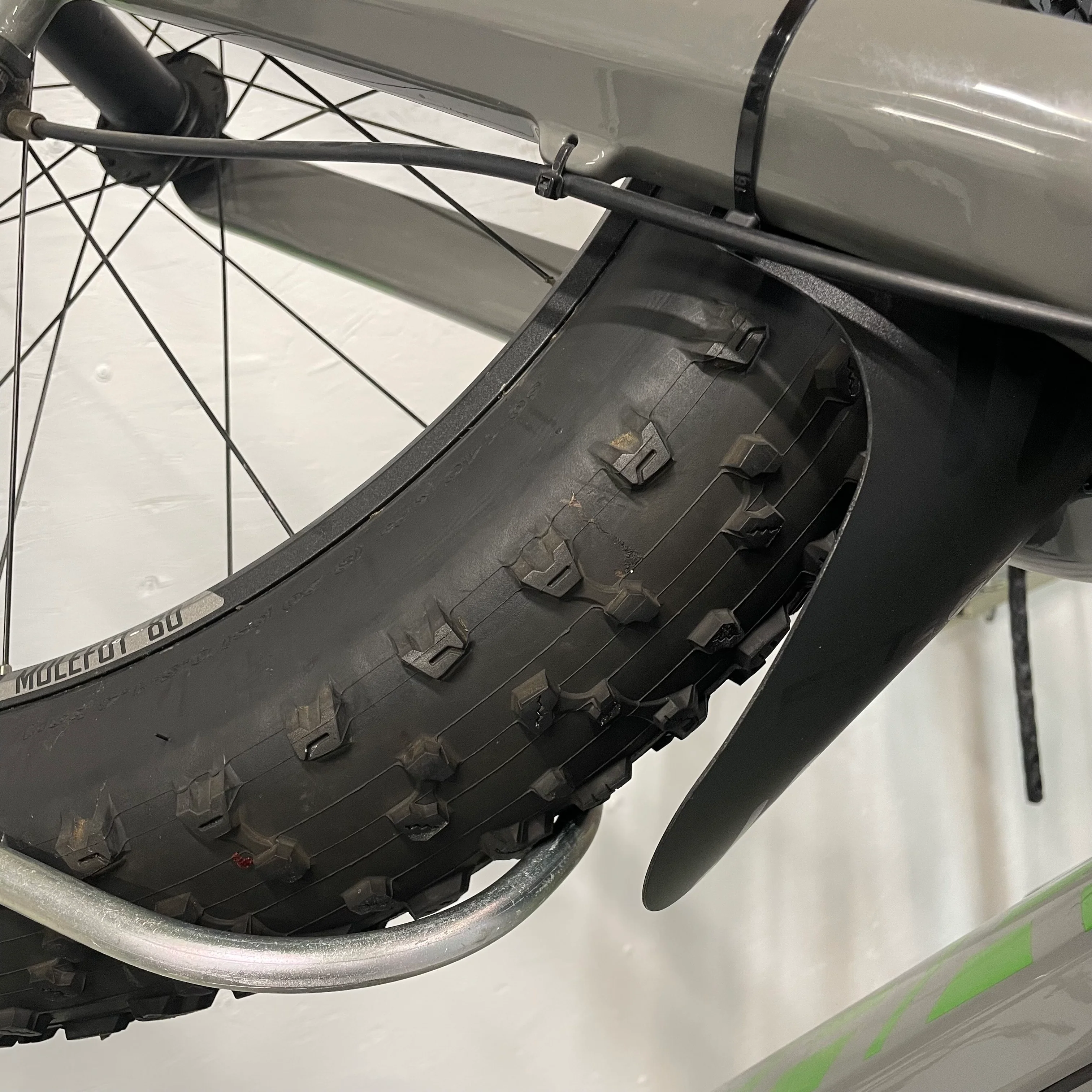 Fat Tyre Tilt & Pivot Garage Bike Rack - Image 8