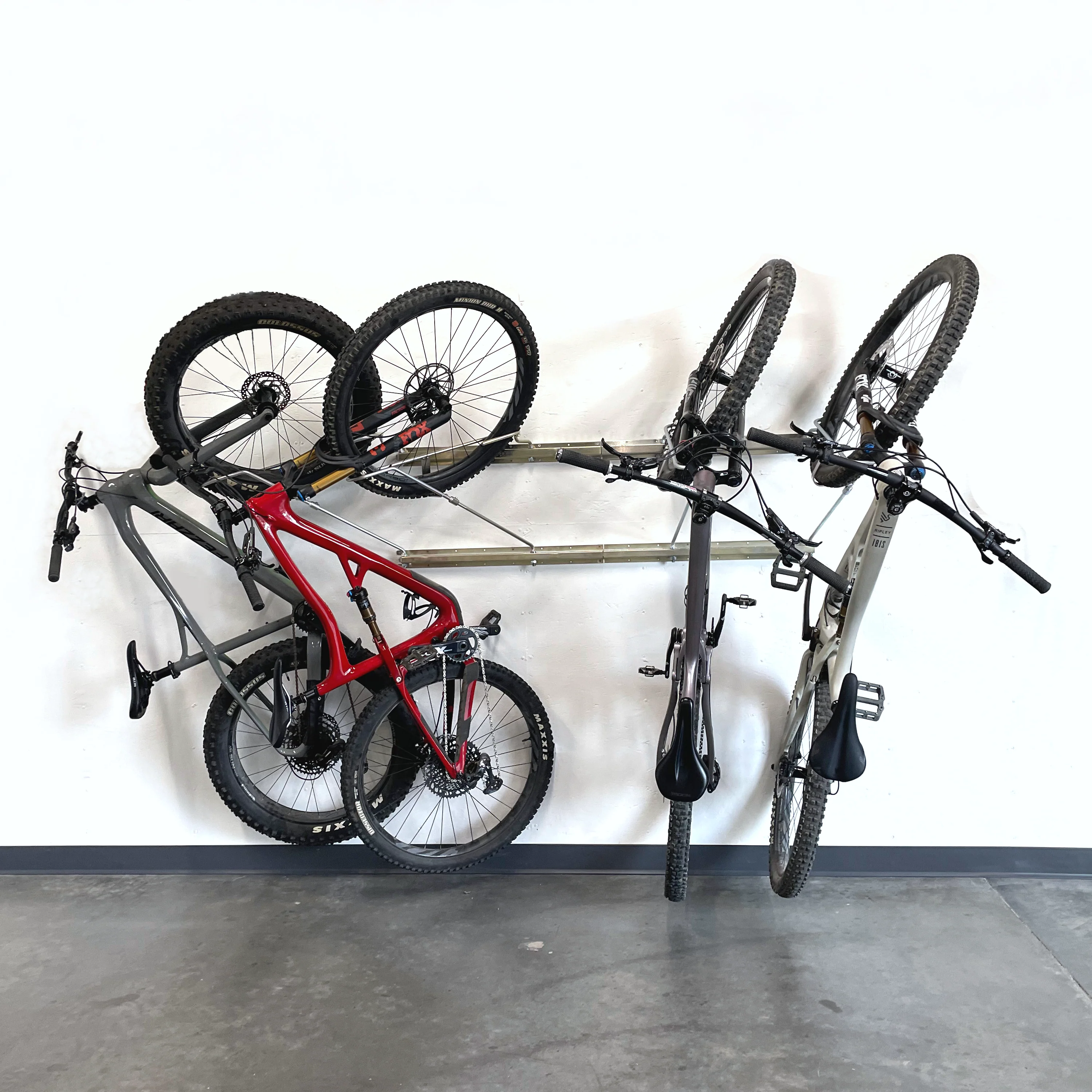 Tilt & Pivot Garage Bike Rack - Image 3